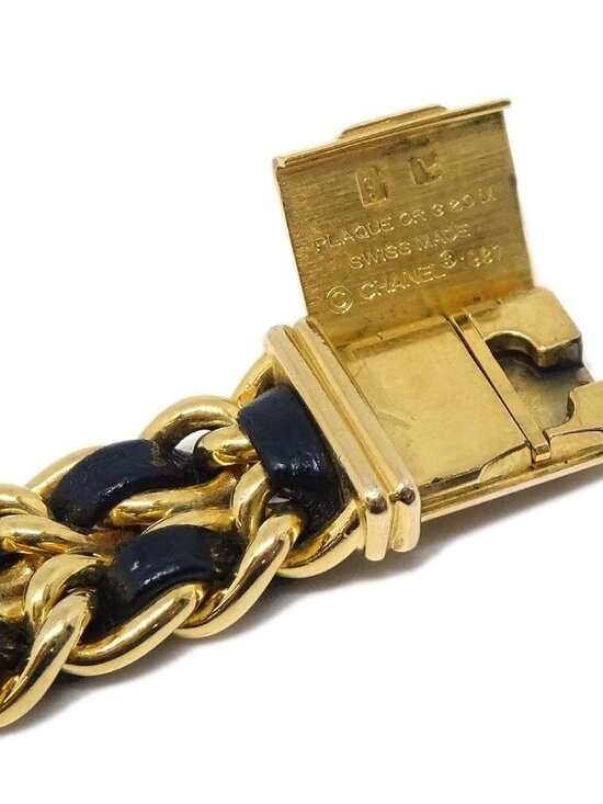 Chanel Premiere Watch Gold #XL E.C main image 7